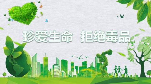 远离毒品 珍爱生命禁毒知识教育宣传PPT