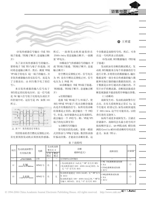 丰田汽车维修技师培训教程_九_TCCS_丰田计算机控制系统(20)