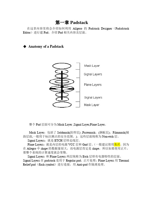 allegro学习基础 第一章 焊盘的建立