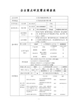 企业重点研发需求调查表