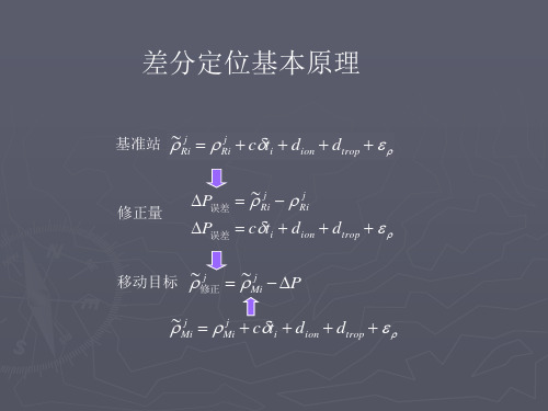 差分定位基本原理详解ppt课件