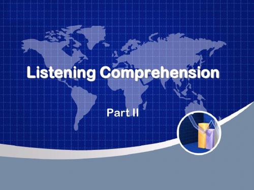 TEM4--Listening Comprehension