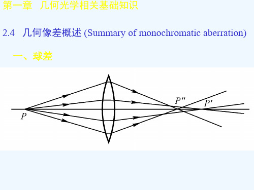 14几何像差概述.ppt