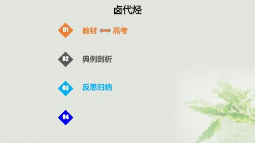 2019届高考化学总复习第12章有机化学基础第2讲烃和卤