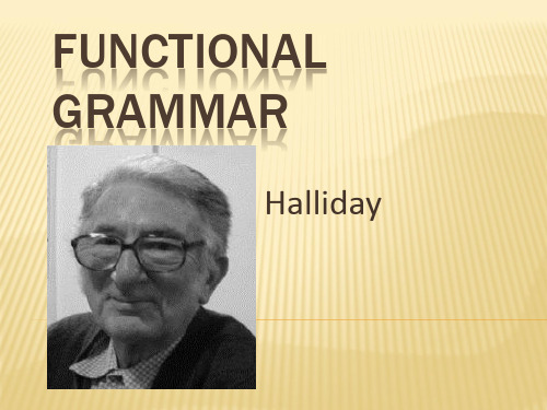 functional grammar