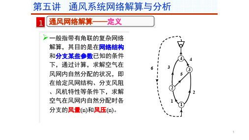 矿井通风系统分析