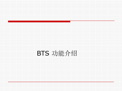 BTS概述解析