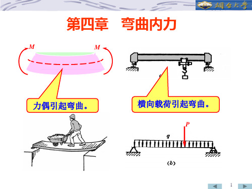 弯曲内力简化分析