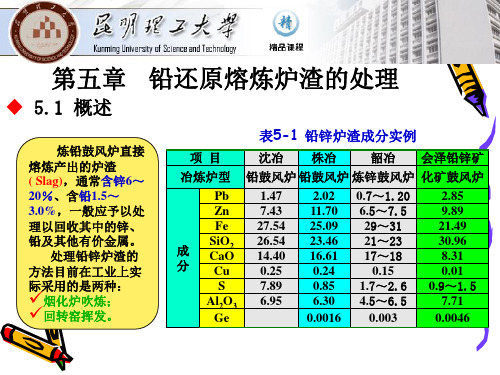 铅冶金学第5章