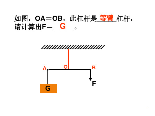 11.3滑轮PPT优秀课件