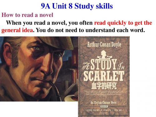 9A Unit8 Study skills & Task