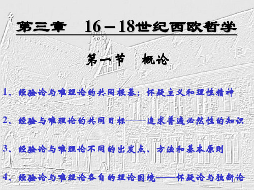 早期经验论哲学课件