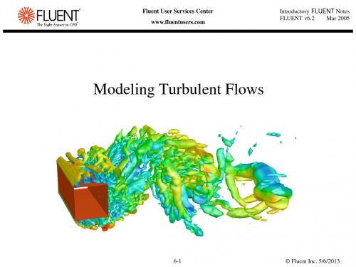 Fluent-v6.2-lect-06-turbulence