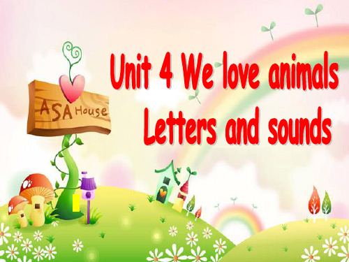 pep三年级英语上册 Unit4 A lets letters and sounds-优质课件