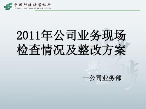 公司业务合规检查20111122