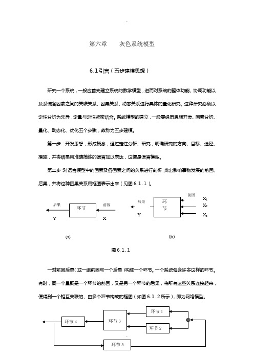 第六章-灰色系统模型