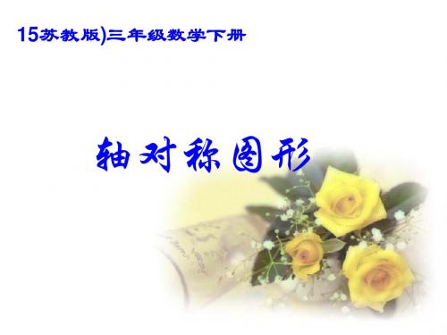 轴对称图形课件PPT 苏教版三年级数学下册课件