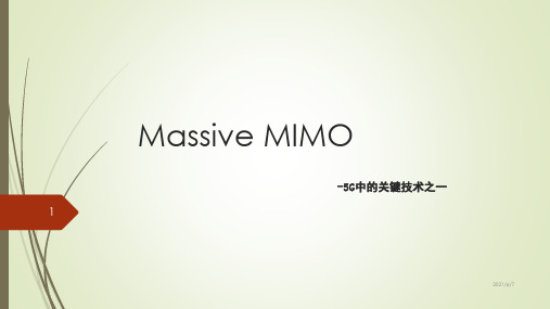 Massive-MIMO