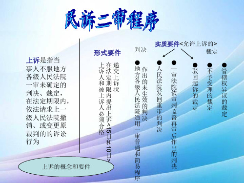 民诉二审程序图最新实用版