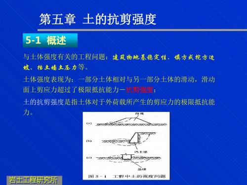 岩土力学-chpt5-PPT文档资料