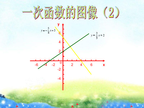 《一次函数的图象》第二课时教学课件2 公开课课件