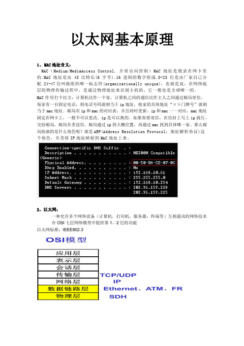 以太网基本原理