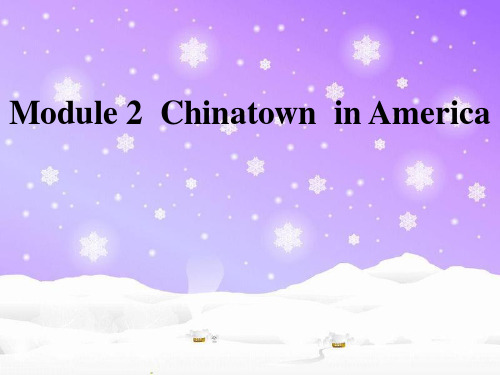 Chinatown in America课件