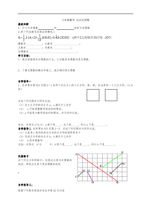 2.1认识无理数