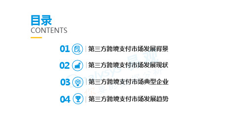 2018年中国第三方跨境支付市场专题分析报告