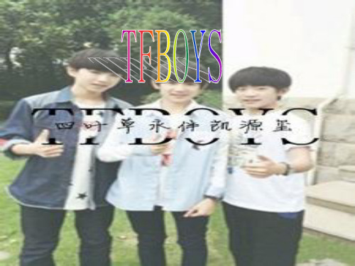 TFBOYS  tfboysPPT