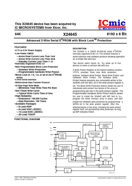 X24645SMG资料