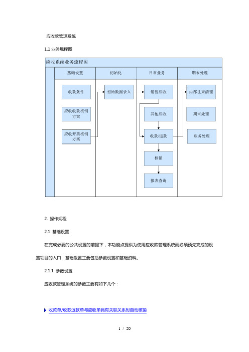 金蝶云K3-Cloud财务领域操作流程明细——应收款管理操作规程