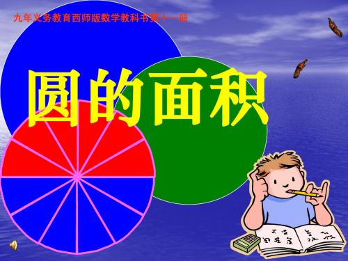 圆的面积教学课件
