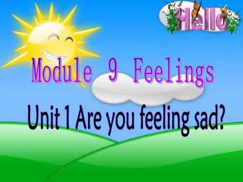 外研版(三起)五上《Unit 1 Are you feeling sad》ppt课件2