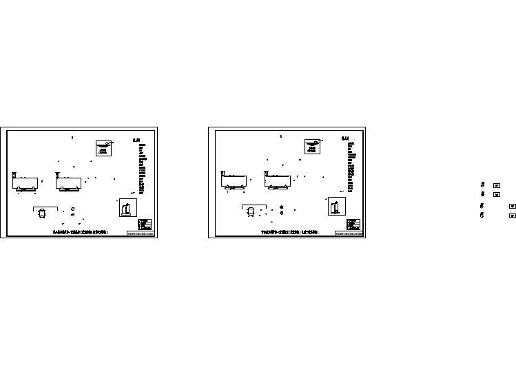 某经典设计常压燃气热水锅炉房流程CAD布置图