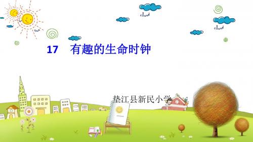 小学语文五年级下册《17有趣的生命时钟》PPT课件 (4)