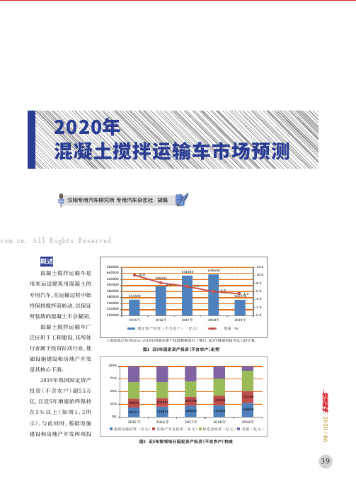 2020年混凝土搅拌运输车市场预测