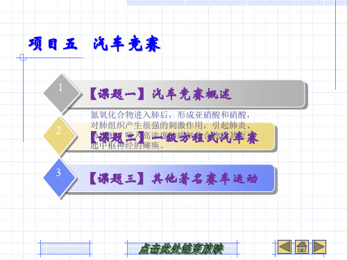 汽车文化与知识(五)——汽车竞赛来源与介绍