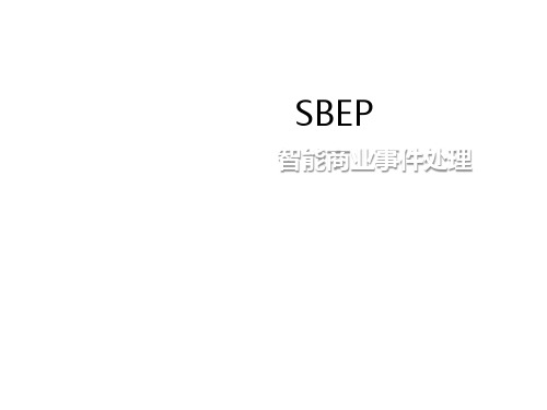 鼎捷E10 6.0培训教材-SBEP