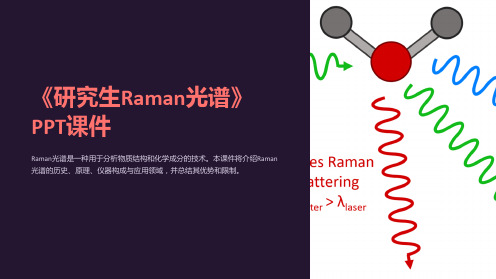 《研究生Raman光谱》课件