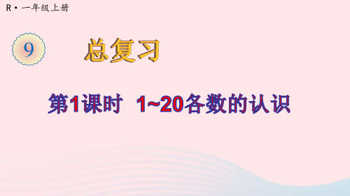 一年级数学上册9总复习第1课时1_20各数的认识ppt课件新人教版