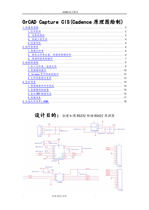 OrCADCaptureCIS[Cadence原理图绘制]