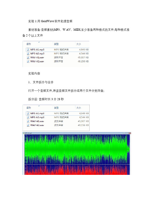 华工《多媒体技术》上机实验作业_图文.