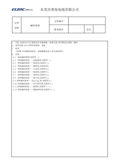 新料号编码原则(新)