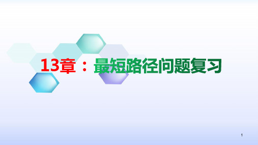 人教版八年级上册教材数学1专题：最短路径问题复习 课件演示