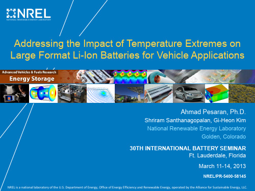 Addressing the Impact of Temperature动力电池梯次利用