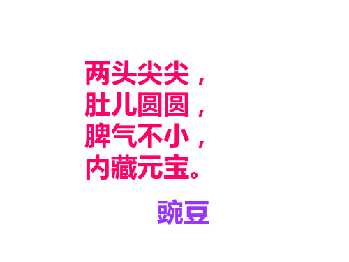 三年级下语文课件-26 一颗小豌豆|冀教版 (共25张PPT)