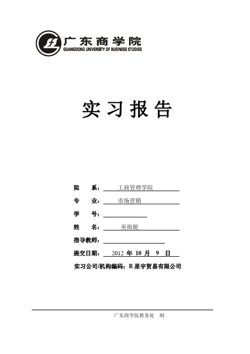 企业模拟仿真实习客户公司公司CEO个人总结报告