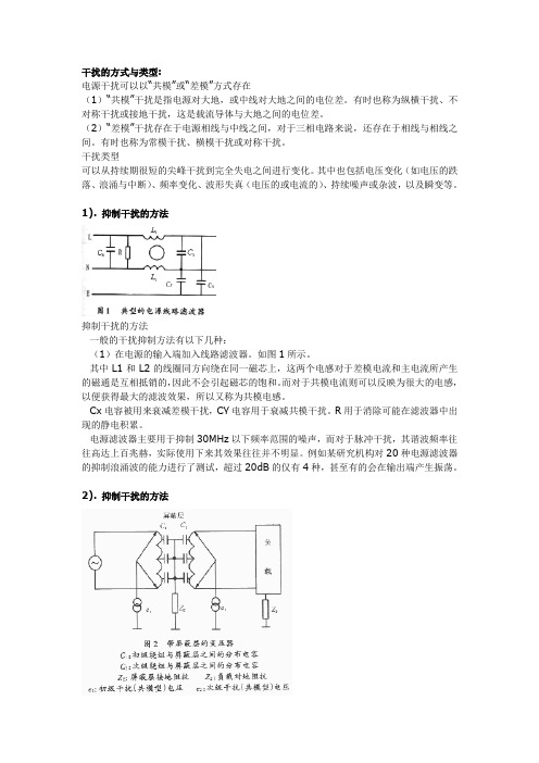 干扰分析与处理