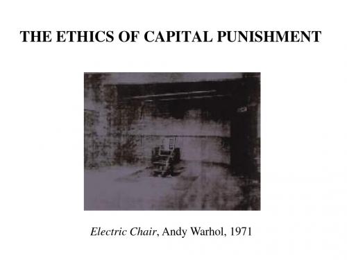 美国刑法CapitalPunishment